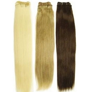 22" human hair track extensions- Straight